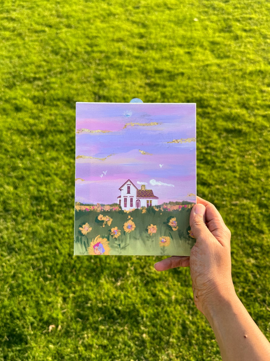 Serene Homestead ~ Canvas